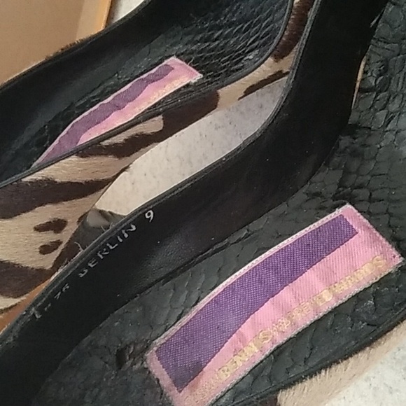 Large size Cheetah print envelope handbag size 9 matching heels 👠 - Picture 12 of 16